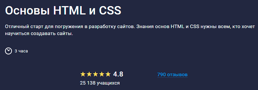 Основы HTML и CSS от Тимура Гудиева